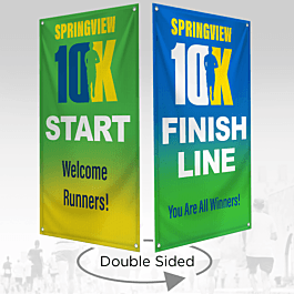 18oz Double Sided Blockout Banner