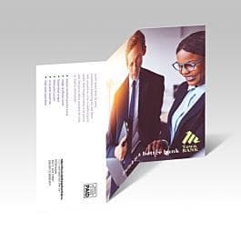 Direct Mail Flyers Brochures Coated