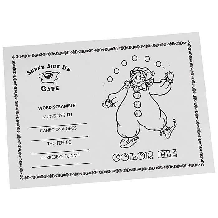 Paper Placemat - White