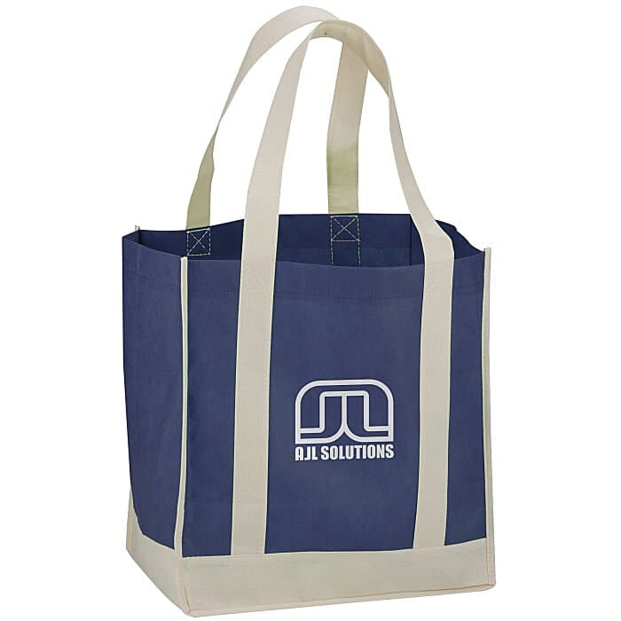 Two-Tone Shopper Tote