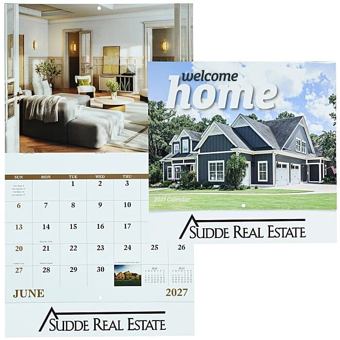Welcome Home Calendar - Stapled
