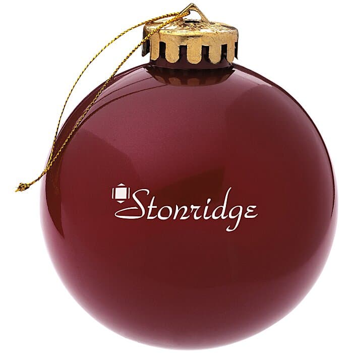 Round Shatterproof Ornament - Opaque