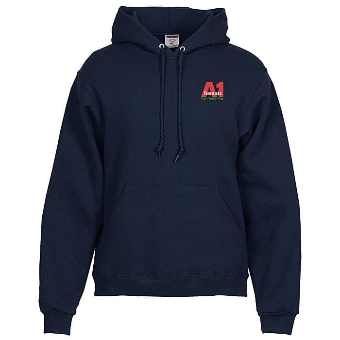 Jerzees Nublend Super Sweats Hoodie - Embroidered