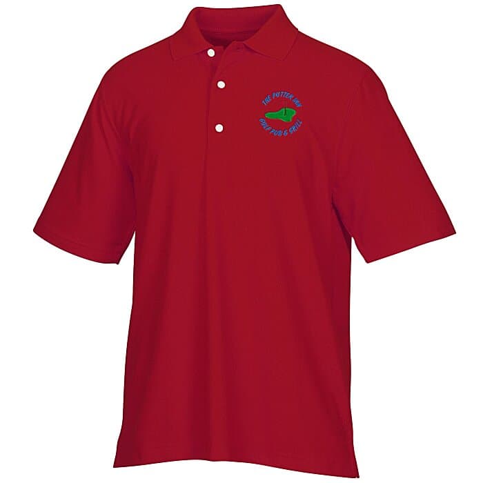 Greg Norman Play Dry Performance Mesh Polo - Men's