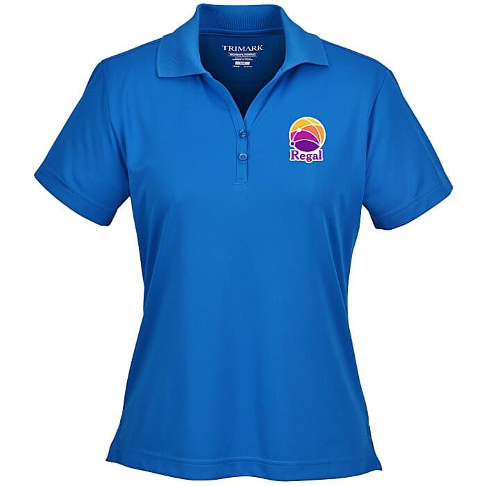 Moreno Textured Micro Polo - Ladies' - TE Transfer