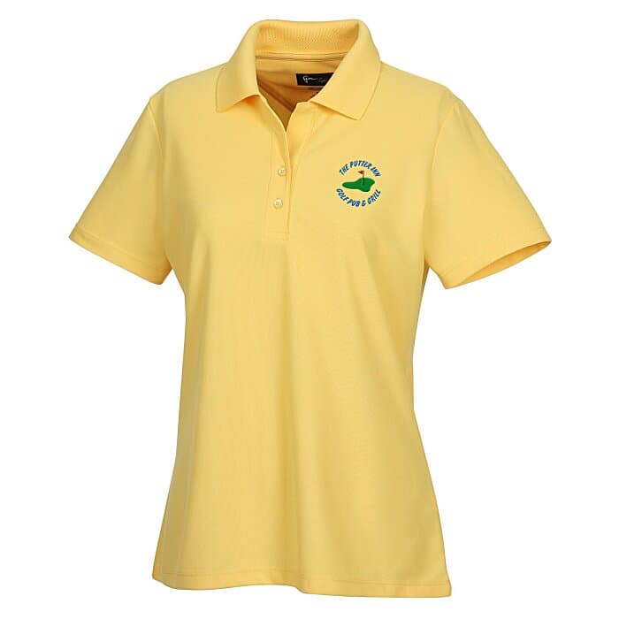 Greg Norman Play Dry Performance Mesh Polo - Ladies'