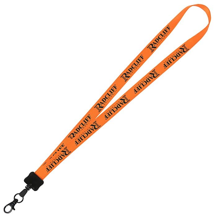 Smooth Nylon Lanyard - 3/4 inches - 36 inches - Metal Lobster Claw