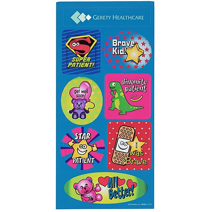 Super Kid Sticker Sheet - Doctor Visit