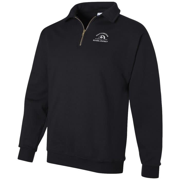 Jerzees Nublend Super Sweats 1/4-Zip Pullover - Screen