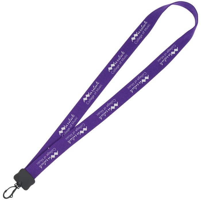 Lanyard - 7/8 inches - 32 inches - Plastic Swivel Snap Hook