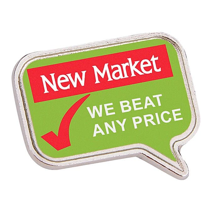 Value Lapel Pin - Message Bubble