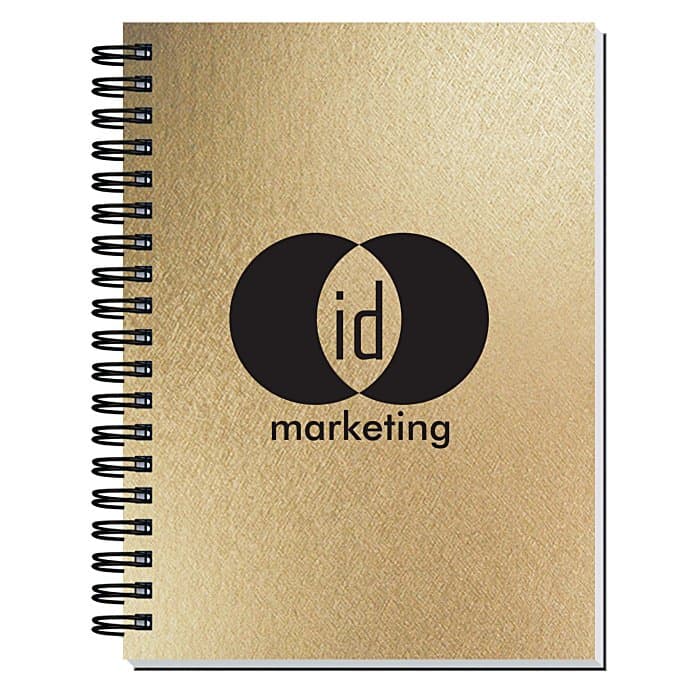 Elite Metallic Paperboard Journal - 7 inches x 5 inches - 50 sheet