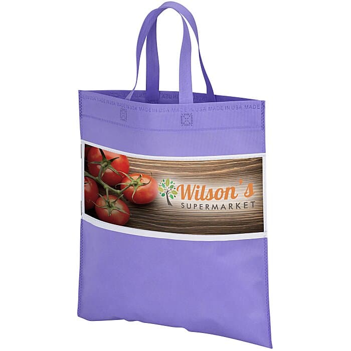Full Color Banner Bag - 17 1/4 inches x 15 3/4 inches