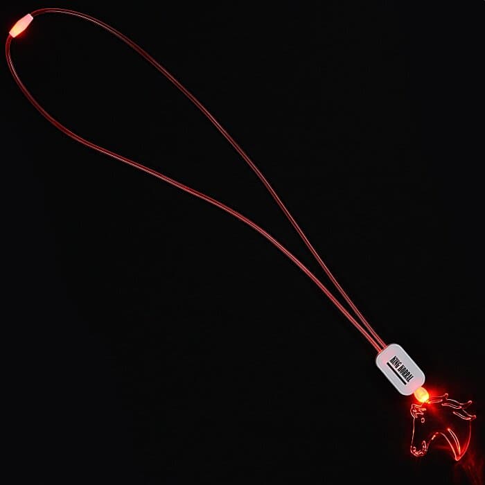 Neon LED Necklace - Horse