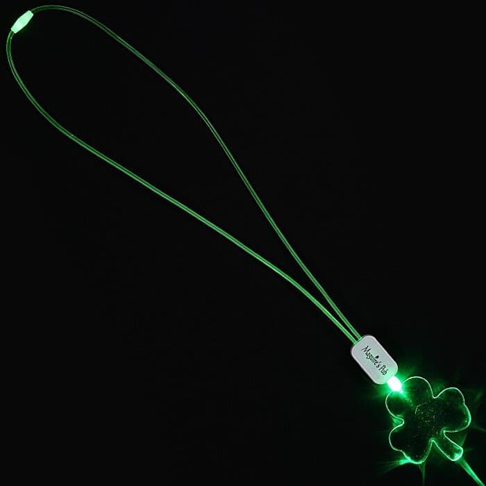 Neon LED Necklace - Shamrock