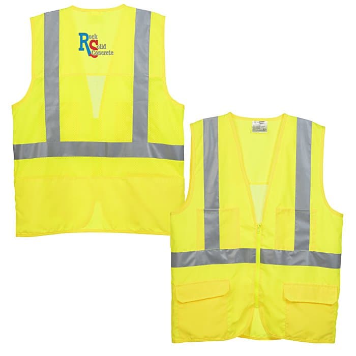 Mesh Back Reflective Safety Vest