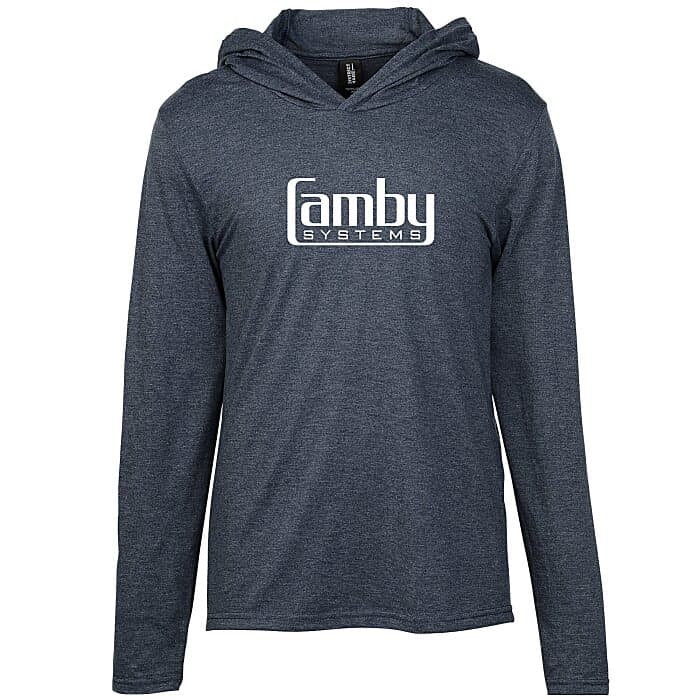Optimal Tri-Blend Hooded T-Shirt - Men's