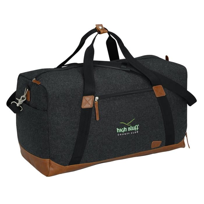 Field & Co. Campster Wool 22-inch Duffel Bag - Embroidered