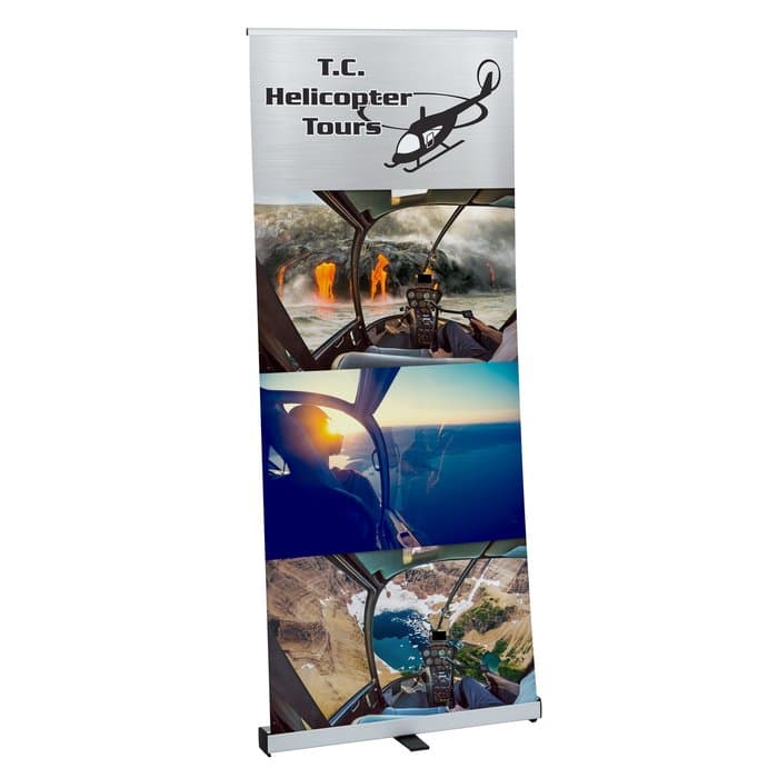 Ideal Retractable Banner Display - 33-1/2 inches