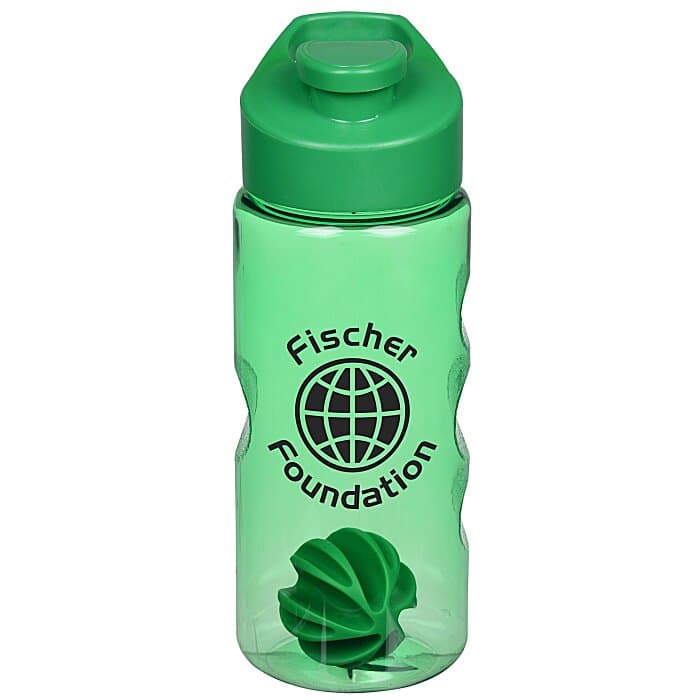 Mini Mountain Bottle with Flip Carry Lid - 22 oz - Shaker