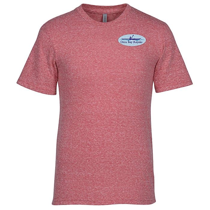 Soft Tri-Blend Jersey T-Shirt - Embroidered