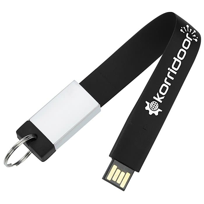 Loop USB Flash Drive Keychain - 8GB