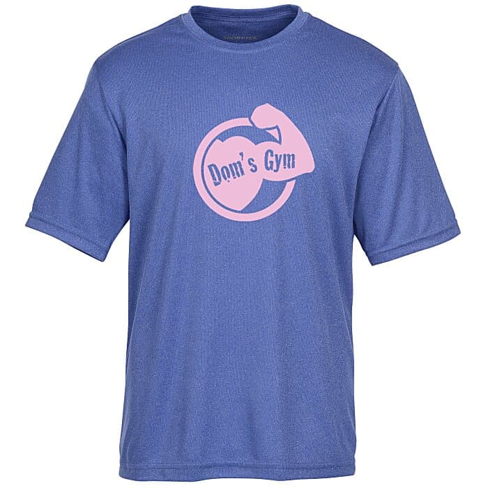 Rival RacerMesh Performance Tee - Men's - Heathers - Screen