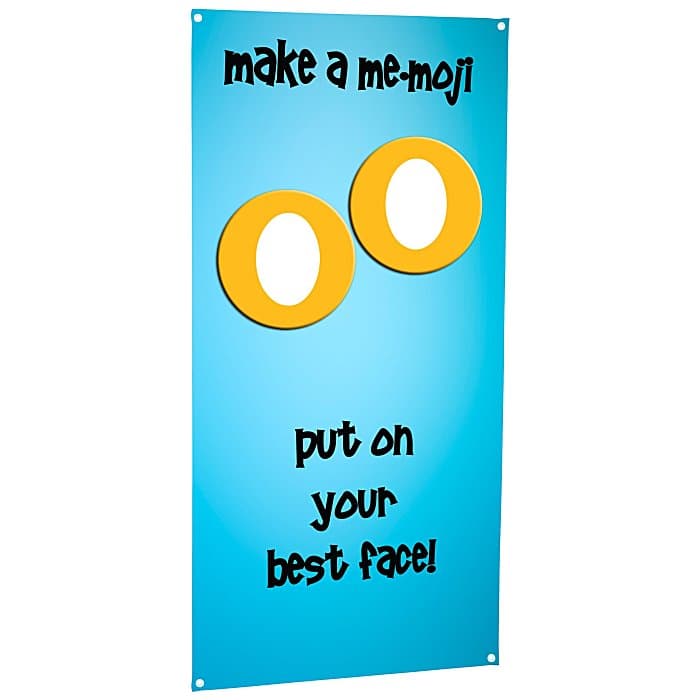 FrameWorx Banner Stand - 54 inches - Two Faces Cut Out - Replacement Graphic
