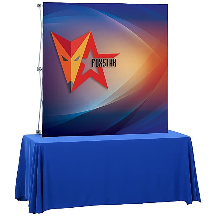 Premium Splash Tabletop Display - 5 feet - Front Graphic
