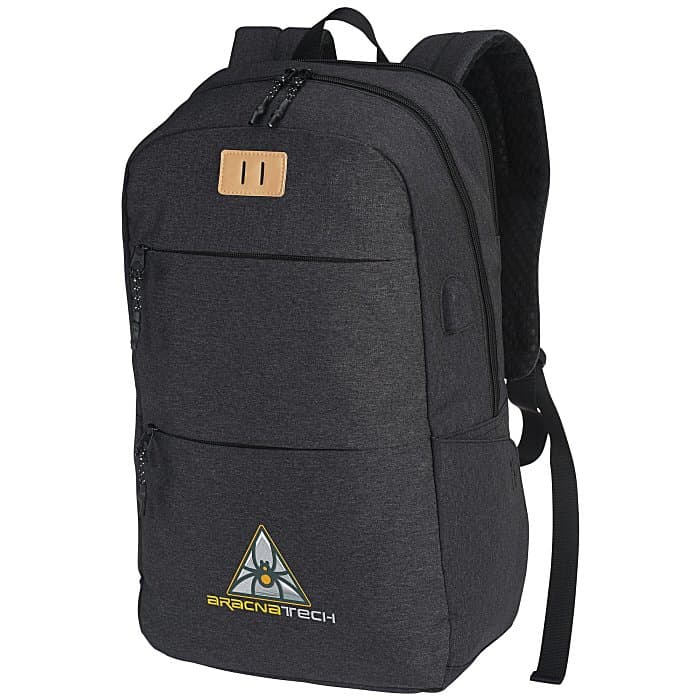 Edison 15-inch Laptop Backpack - Embroidered