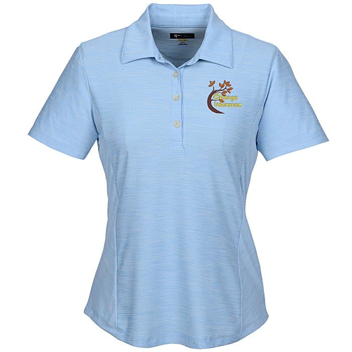 Greg Norman Play Dry Heather Polo - Ladies'