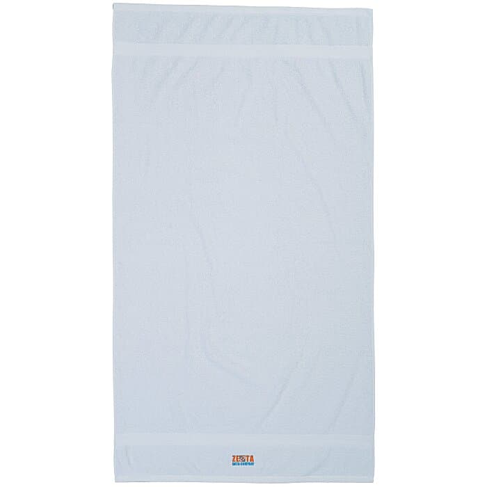 King Size Terry Beach Towel - White