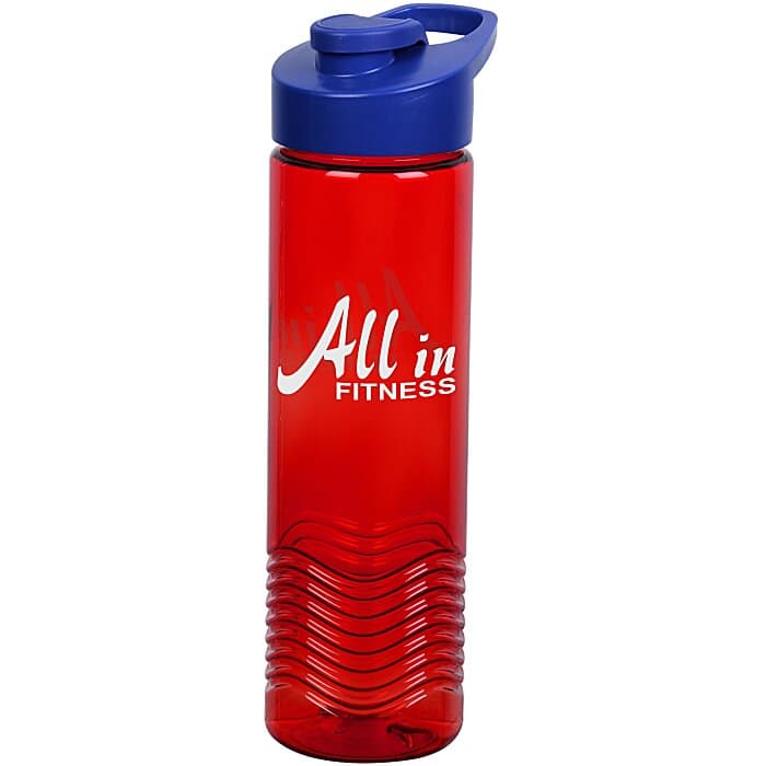 Twist Water Bottle with Flip Carry Lid - 24 oz