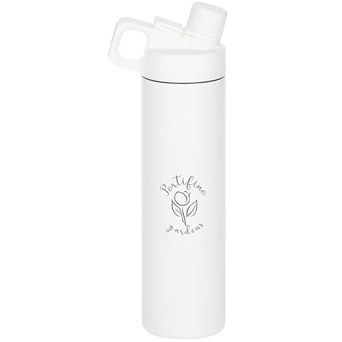 MiiR Wide Mouth Vacuum Bottle with Chug Lid - 20 oz - Laser Engraved