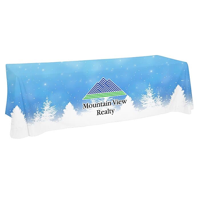 ReCover Serged Open-Back Table Throw - 8'