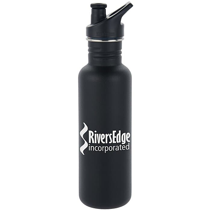 Klean Kanteen Classic Stainless Bottle with Sport Cap - 27 oz
