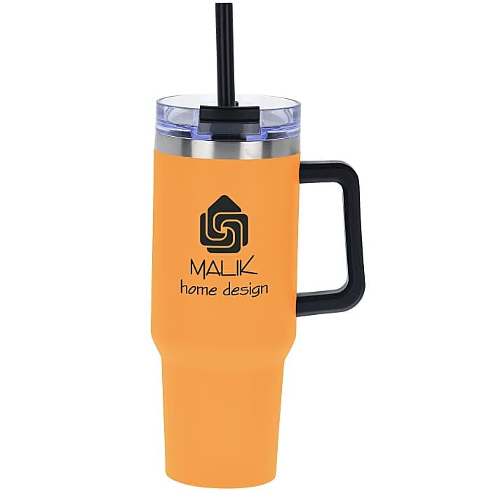 Intrepid Vacuum Mug with Straw - 40 oz