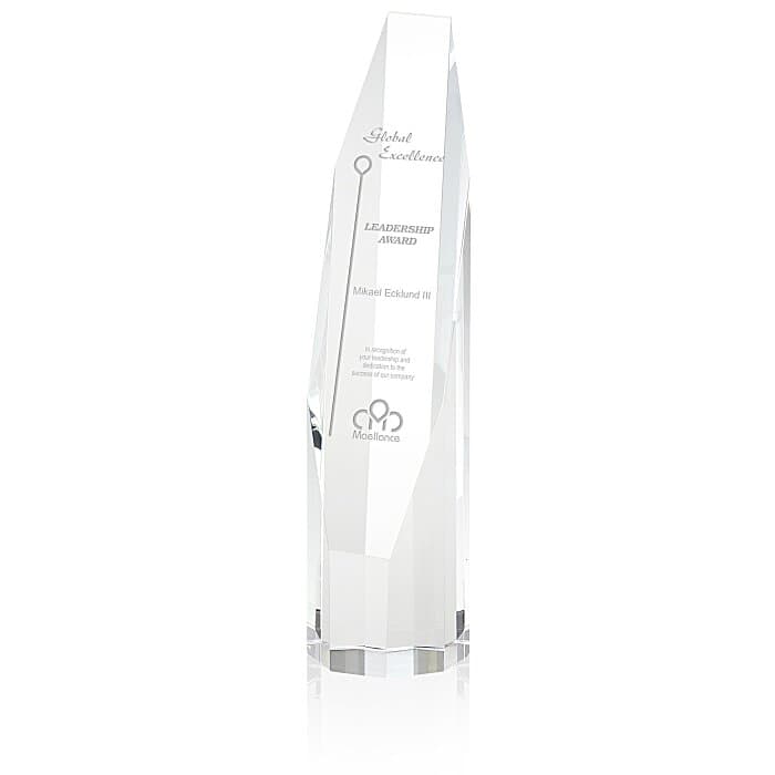 Barrhaven Crystal Award - 10 inches