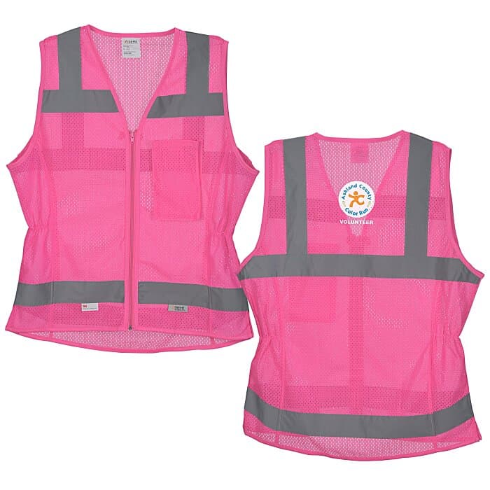 Xtreme Visibility Reflective Zip Vest - Ladies'