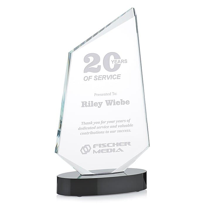 Transcendence Starfire Award - 8 inches