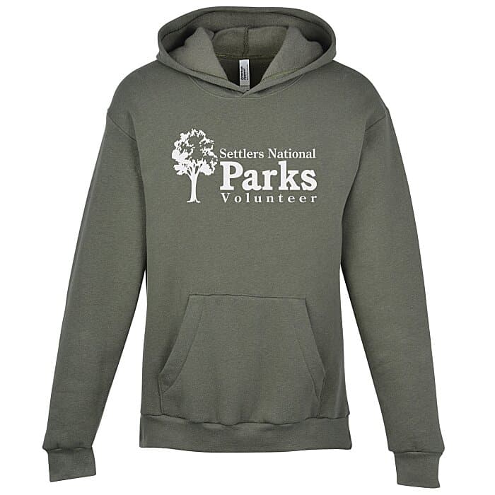 American Apparel ReFlex Fleece Pullover Hoodie