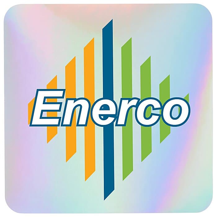 Holographic Sticker - Square - 3 inches x 3 inches