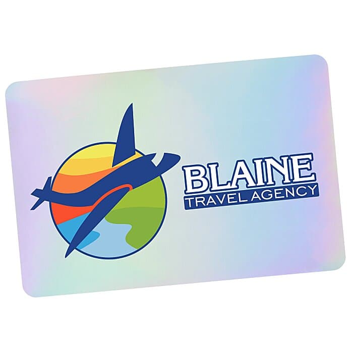 Holographic Sticker - Rectangle - 4 inches x 6 inches