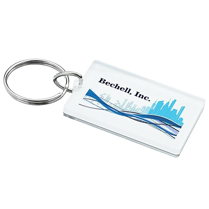 Mirrored Keychain - Rectangle