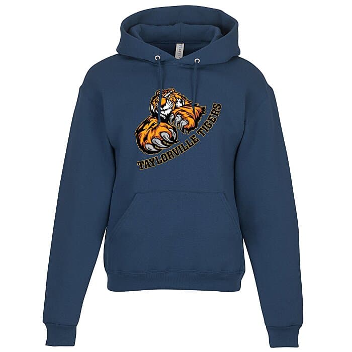 Jerzees Rugged Fleece Hooded Sweatshirt - Full Color