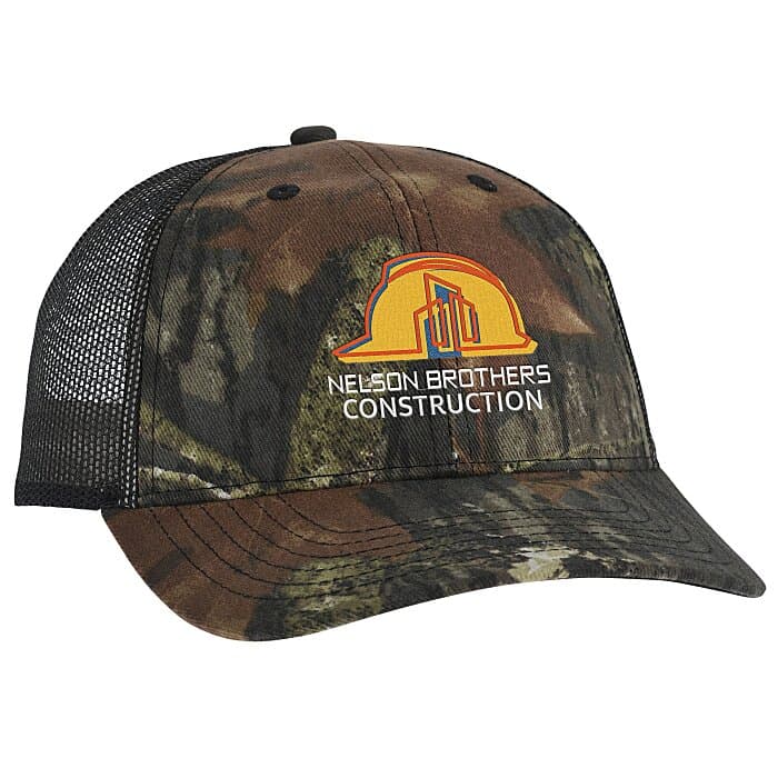 Licensed Camo Mesh Back Cap