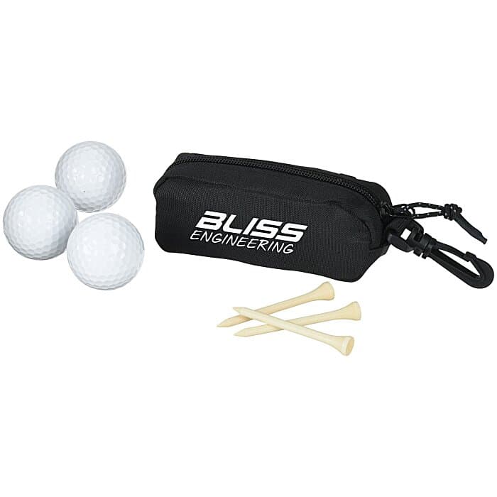Golf Links Ball & Tee Caddy Kit