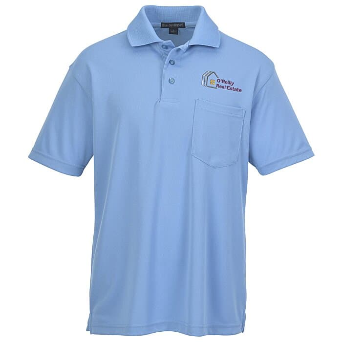 Opponent Micro Pique Wicking Pocket Polo