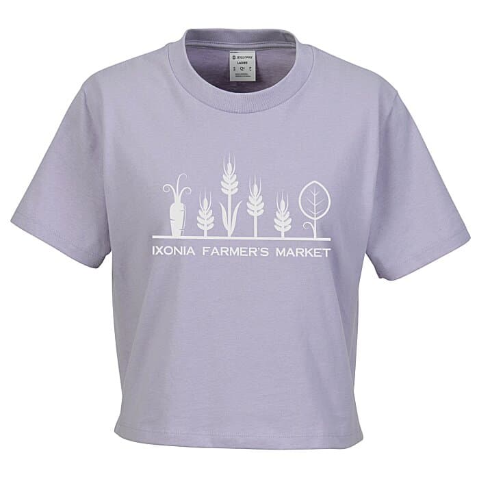 Sidney Heavyweight Cropped Boxy T-Shirt - Ladies'