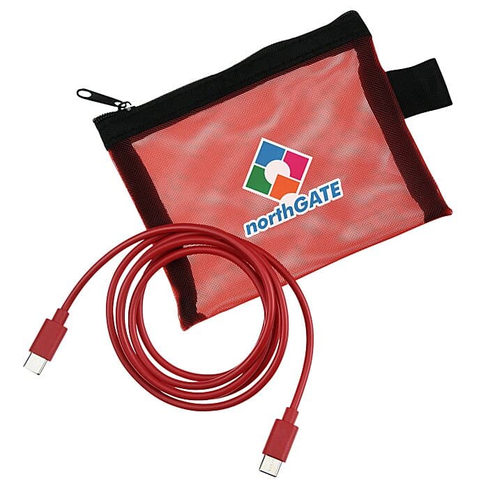 Mesh Charging Cable Pouch